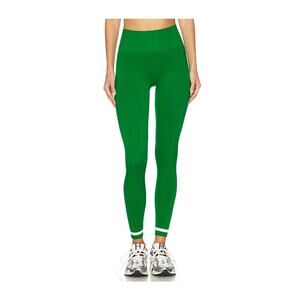 The Upside Sleek Green Form Seamless Midi Leggings Size 6